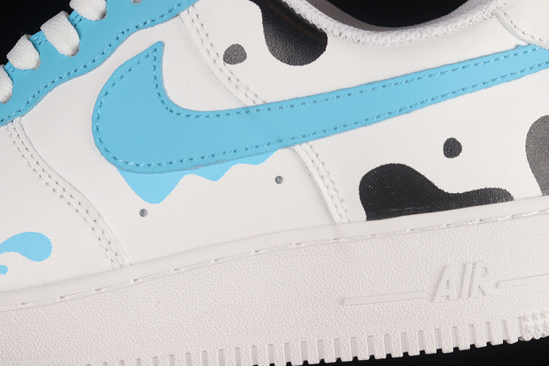 Air Force 1 Low 07 White/Black/Blue 7