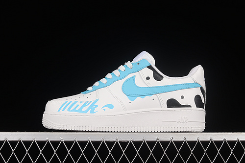 Air Force 1 Low 07 White/Black/Blue 11