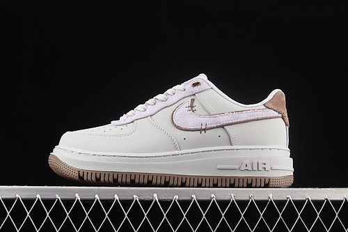 Air Force 1 Luxe Dyed White/White/Khaki 13