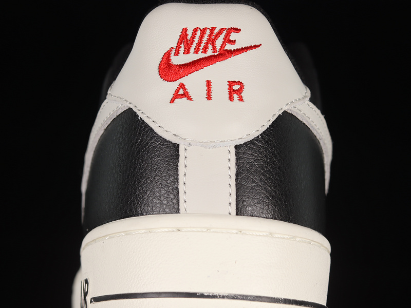 Air Force 1 Low 07 Beige/Black/White-Red 7