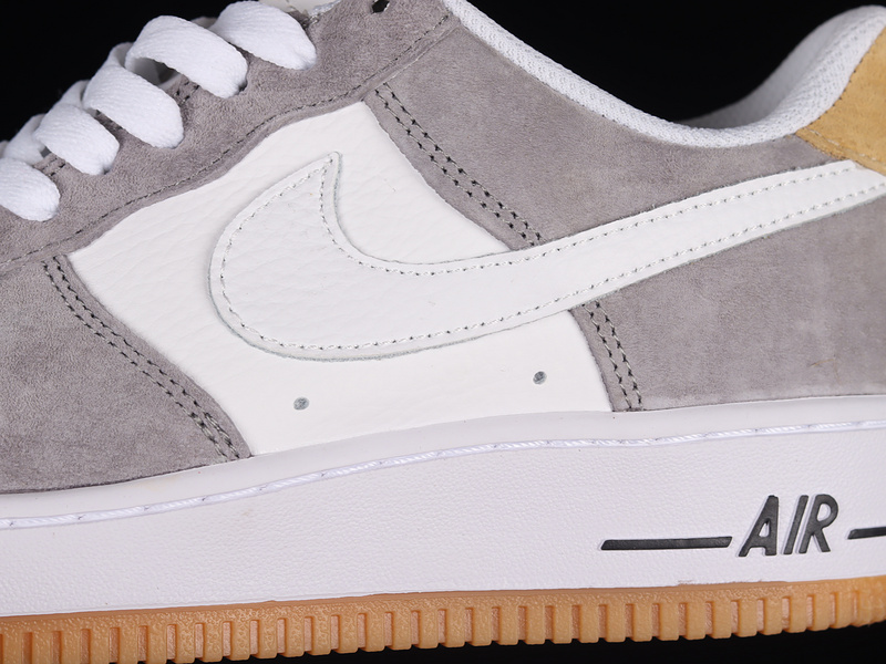 Air Force 1 Low 07 White/Light Grey/Yellow-Black 5