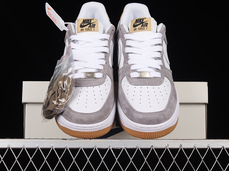 Air Force 1 Low 07 White/Light Grey/Yellow-Black 11