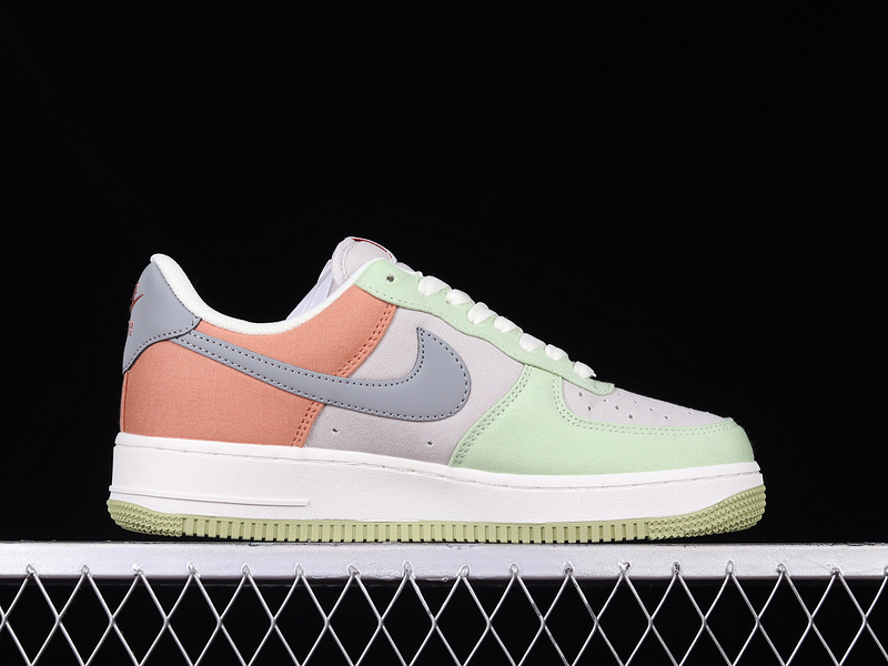 Air Force 1 Low 07 Grey/Cyan/Pink-Purple 23