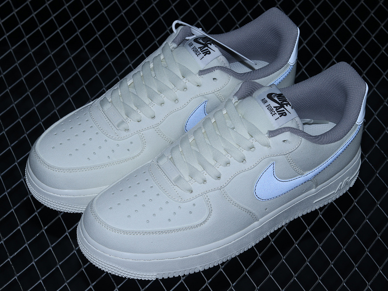 Air Force 1 Low 07 White/White/Sea ​​Blue 3