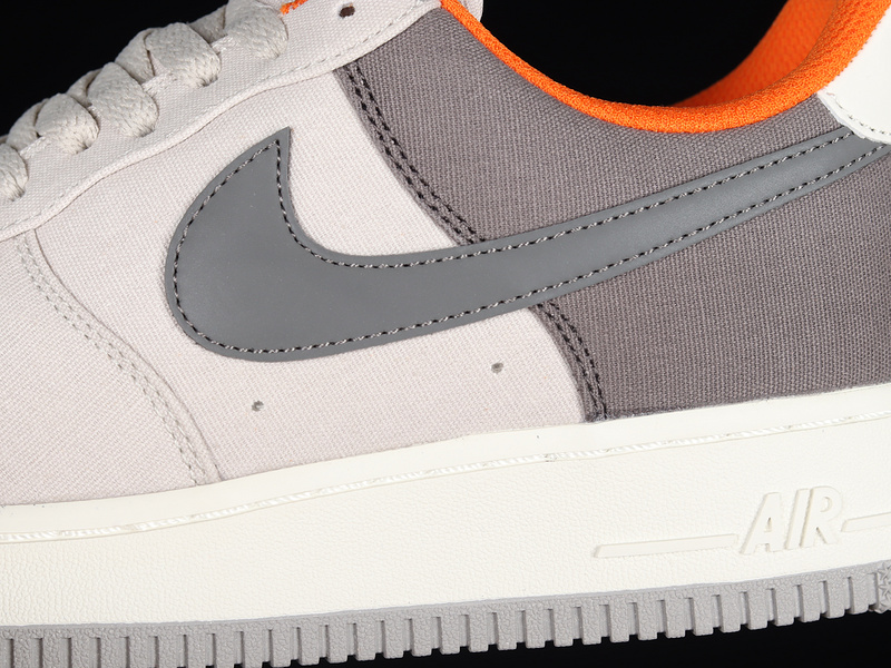 Air Force 1 Low 07 Grey/Light Grey/Orange 29