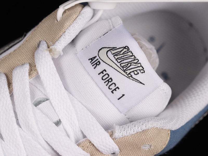 Air Force 1 Low 07 Light Khaki/White/Blue 23