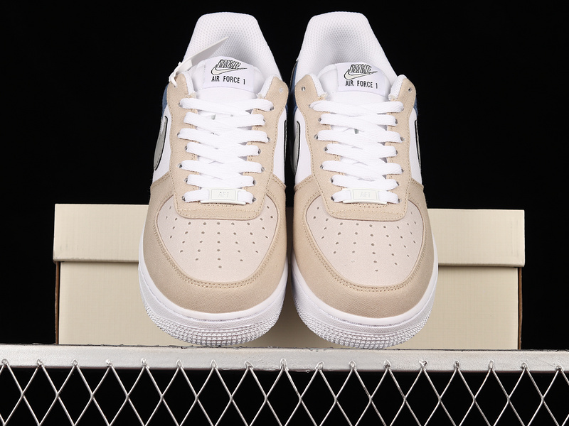 Air Force 1 Low 07 Light Khaki/White/Blue 25