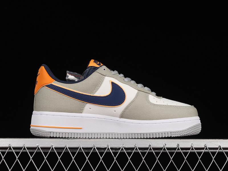 Air Force 1 Low 07 White/Light Grey/Navy Blue 13