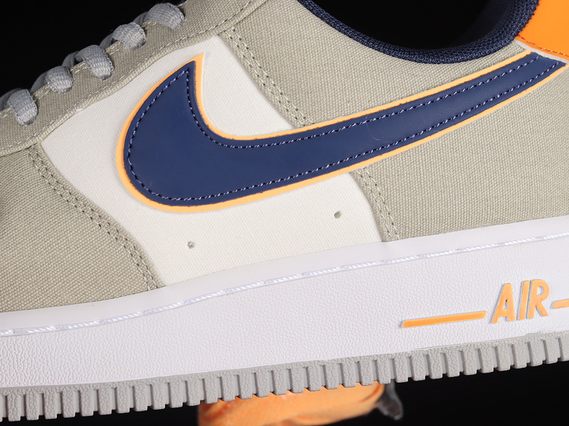 Air Force 1 Low 07 White/Light Grey/Navy Blue 19