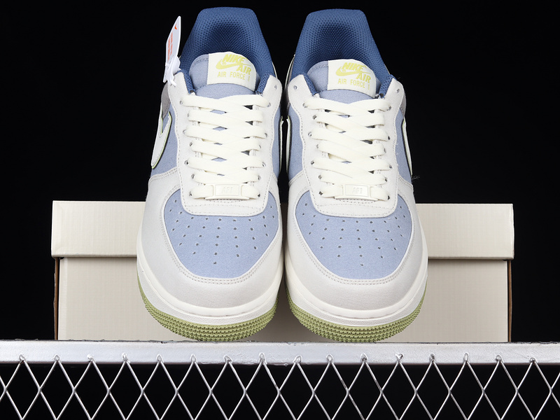 Air Force 1 Low 07 Beige/Blue/Green 21