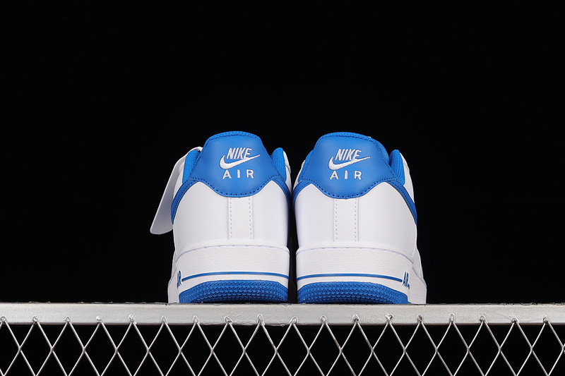 Nike Air Force 1 '07 Low White/White/Medium Blue 9