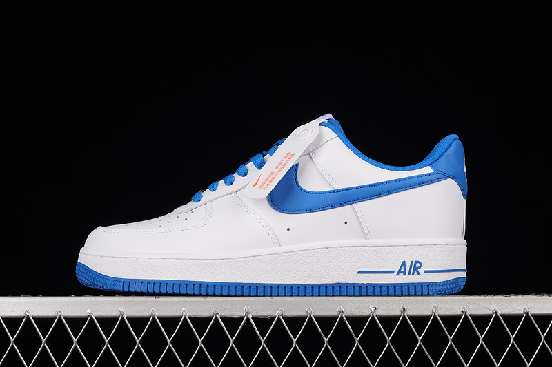 Nike Air Force 1 '07 Low White/White/Medium Blue 11