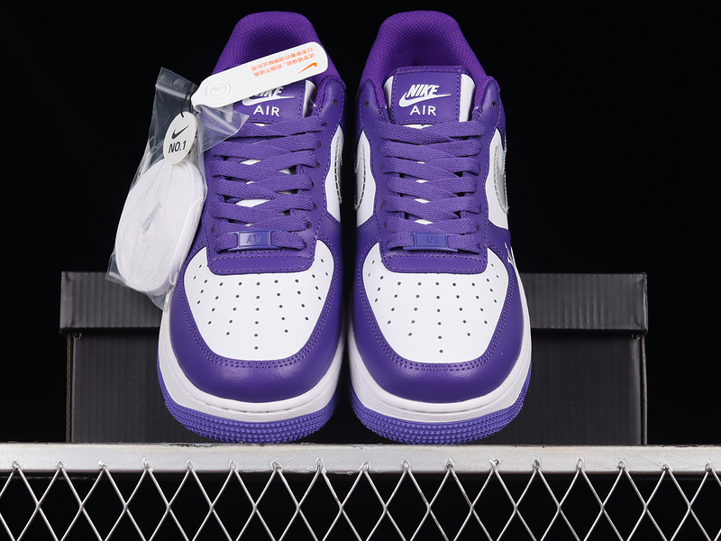 L*V X Air Force 1 Low 07 White/Purple/Blue 19