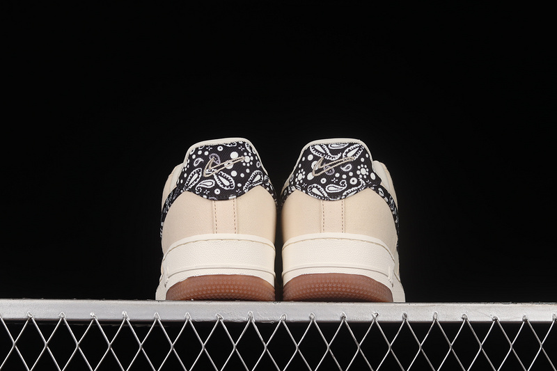 Air Force 1 Low 07 Paisley Swoosh Beige/Beige/Black 7