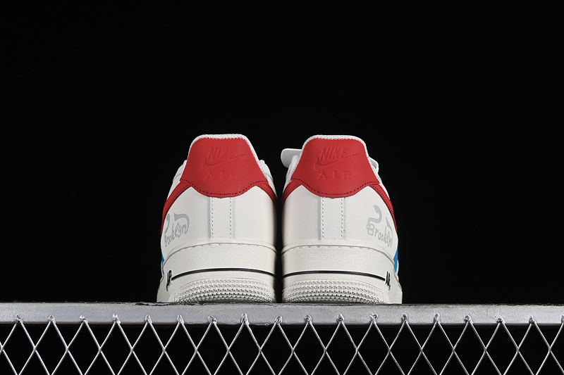 Nike Air Force 1 '07 Low White/Red/Blue/Black 7