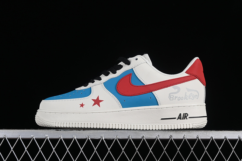 Nike Air Force 1 '07 Low White/Red/Blue/Black 21