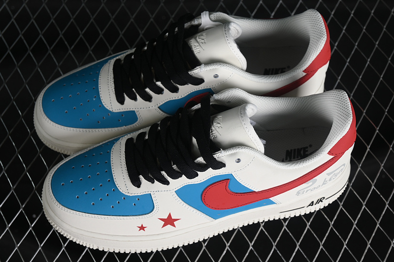 Nike Air Force 1 '07 Low White/Red/Blue/Black 31