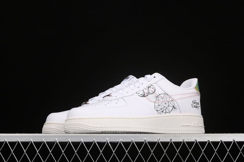 Air Force 1 Low The Great Unity White/Black/Multi-Color 13