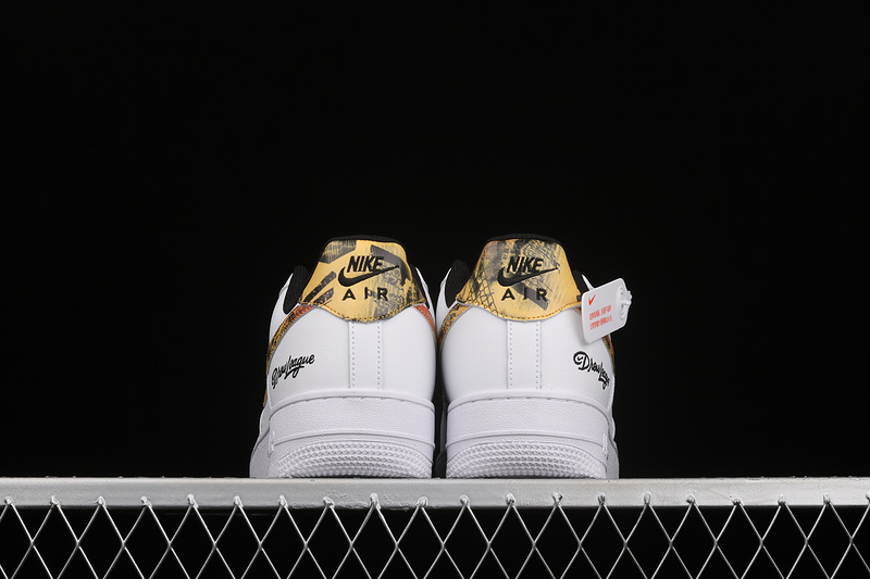 Air Force 1 Low Drew League White/Black-Multi-Color 3