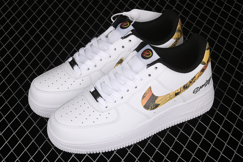 Air Force 1 Low Drew League White/Black-Multi-Color 7