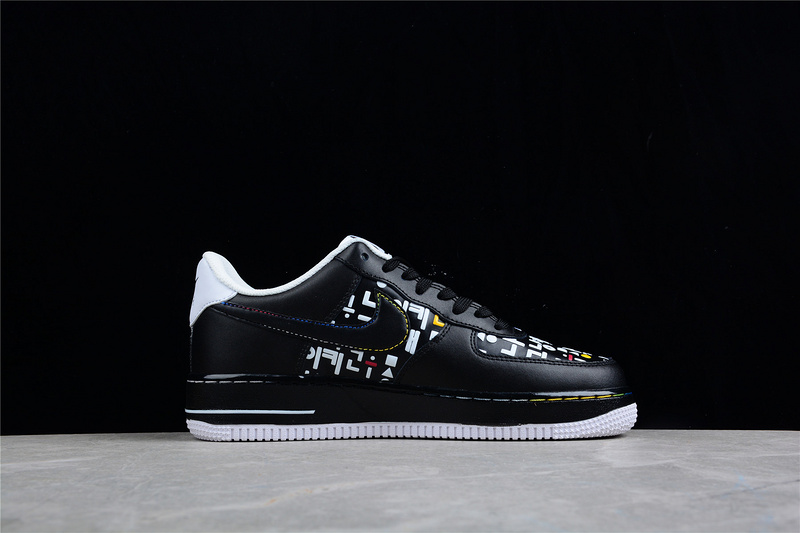 Air Force 1 Low 07 Lv8 Hangul Day Black/Black/White/University Red 7