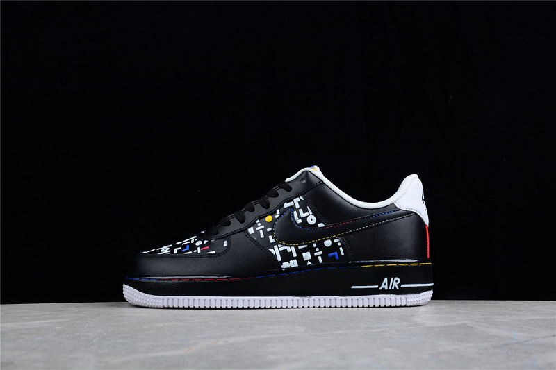 Air Force 1 Low 07 Lv8 Hangul Day Black/Black/White/University Red 31