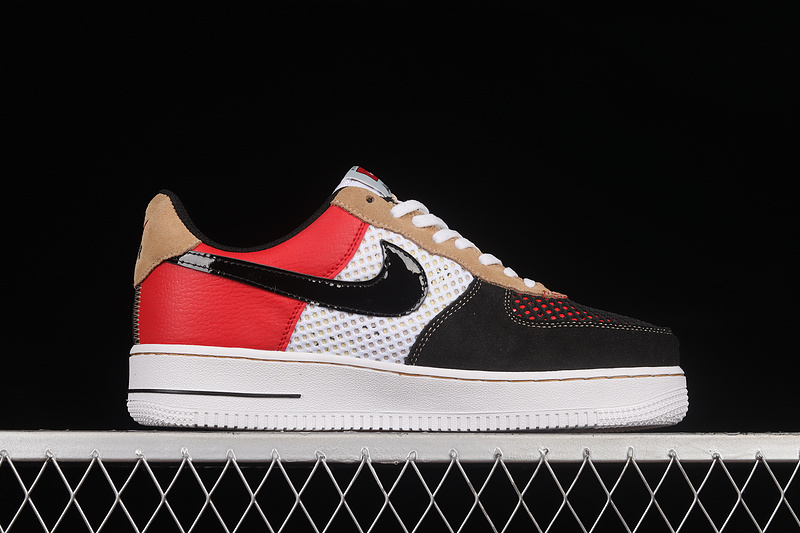 Nike Air Force 1 '07 Low Black/White/Red 21