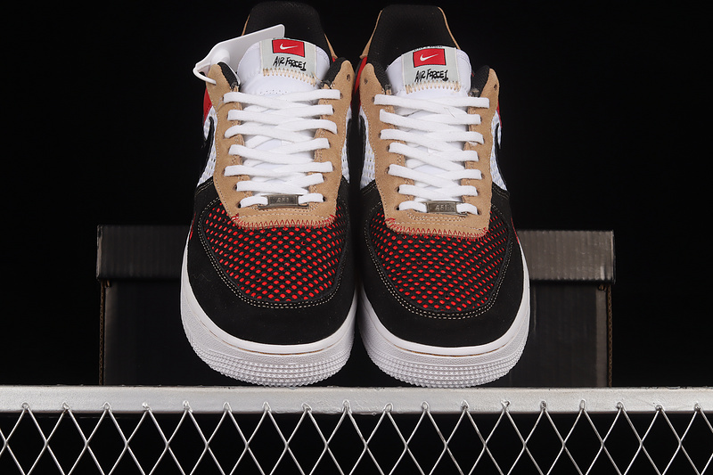 Nike Air Force 1 '07 Low Black/White/Red 29