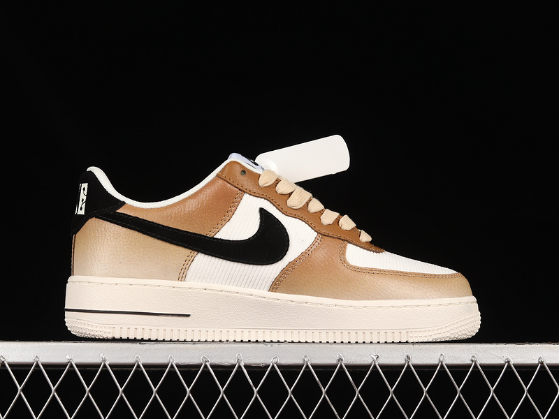 Air Force 1 Low Mushroom White/Brown-Black 3