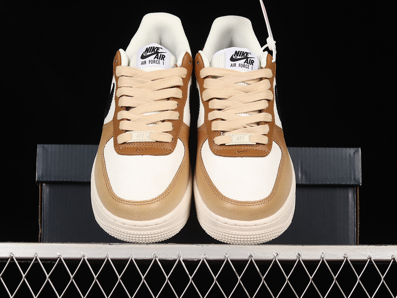 Air Force 1 Low Mushroom White/Brown-Black 9