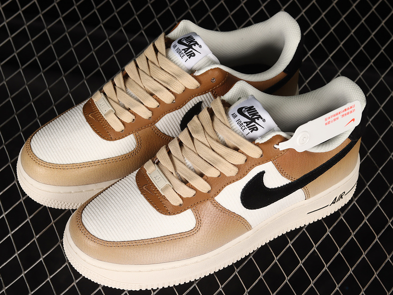 Air Force 1 Low Mushroom White/Brown-Black 19