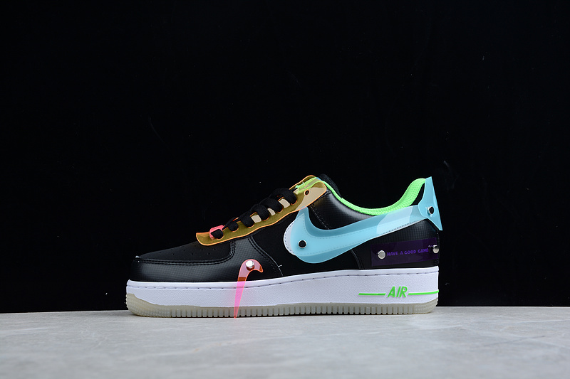 Air Force 1 Low Have A Good Game Black/Multi-Color/White 9