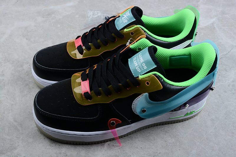 Air Force 1 Low Have A Good Game Black/Multi-Color/White 19