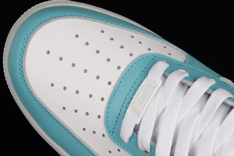 Air Force 1 Low 07 White/Water Cyan/White 13