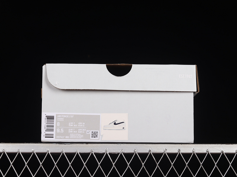 Air Force 1 Low 07 Soot White/Black/Light Grey 9