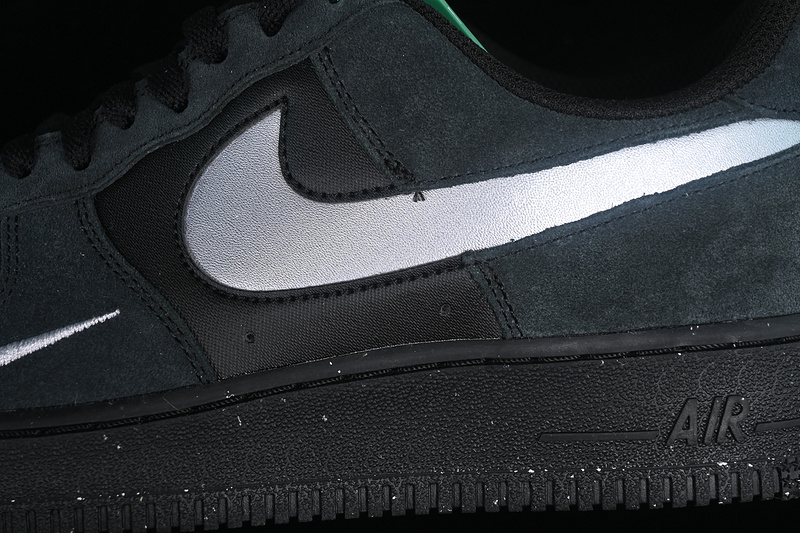 Nike Air Force 1 '07 Low Smoke Grey/Black/Light Photo Blue 3