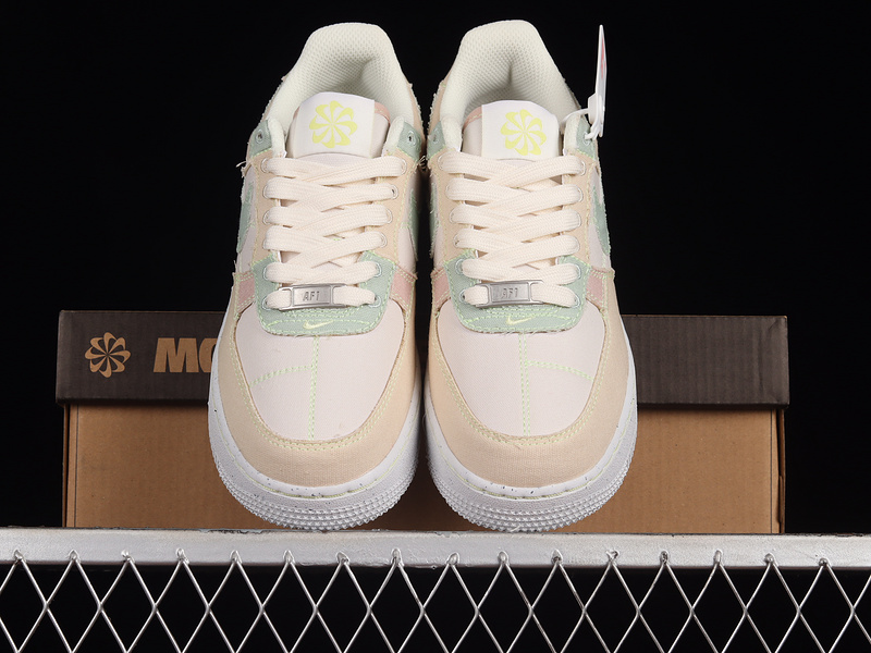 Air Force 1 Low 07 Nextnature Structured Phantom/Seafoam/Pearl White/Citron Tint 23