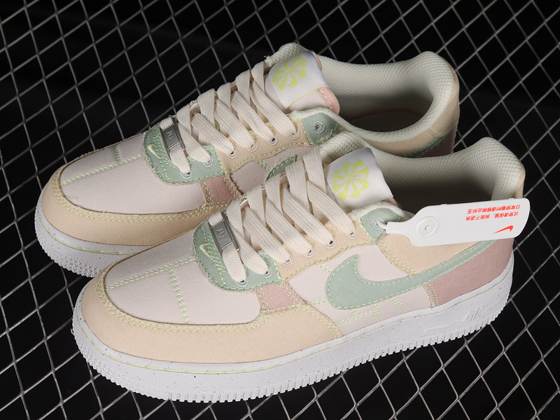 Air Force 1 Low 07 Nextnature Structured Phantom/Seafoam/Pearl White/Citron Tint 27