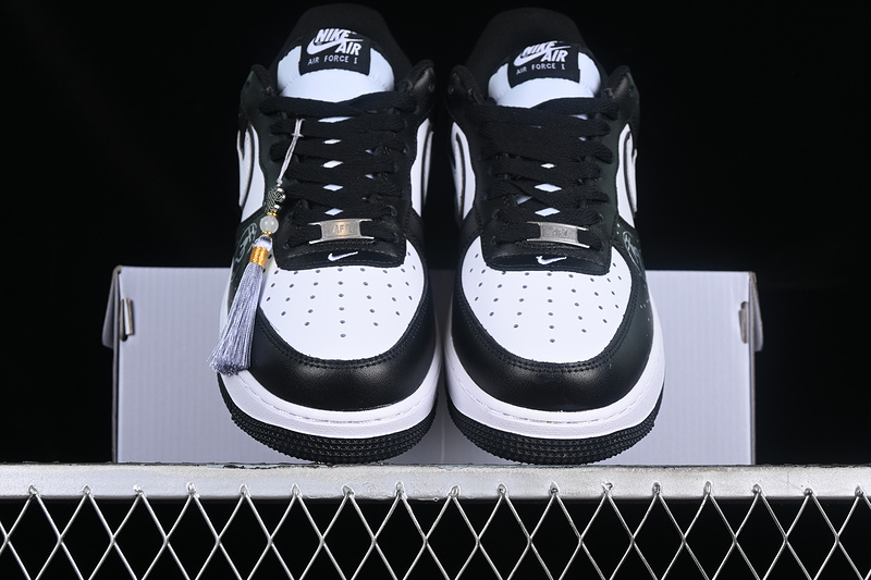 Nike Air Force 1 '07 Low Oracle Black/White/Black 27