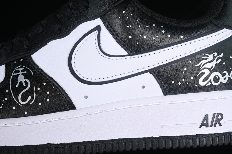 Nike Air Force 1 '07 Low Oracle Black/White/Black 31