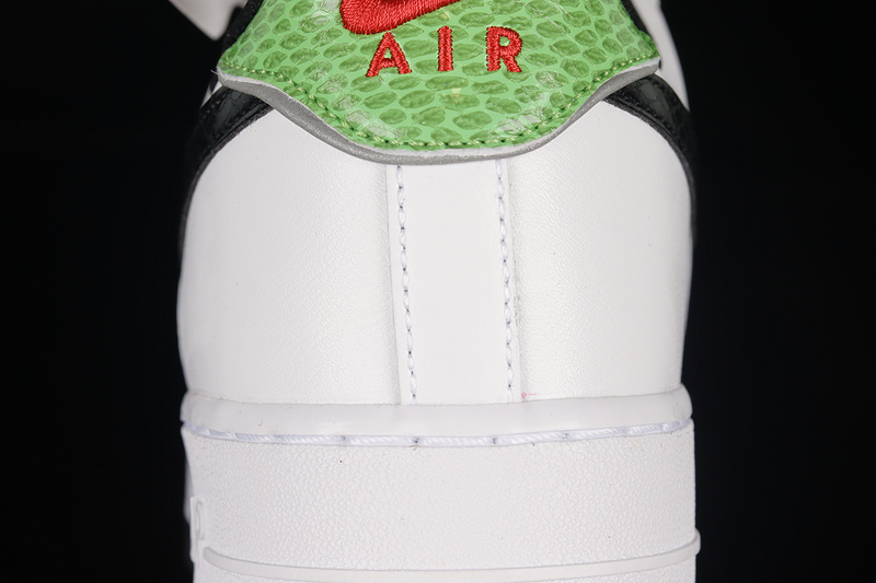 Air Force 1 Low 07 Lx Just Do It Snakeskin White/Black/White 5