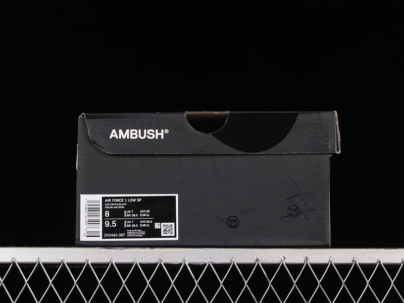 Ambush X Air Force 1 Low White/Light Grey/Black 21