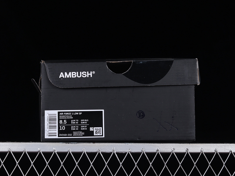 Ambush X Air Force 1 Low Red/White/Black 11