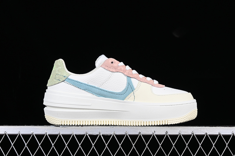 Air Force 1 Pltaform Pastel Leopard Sail/Honeydew/Arctic Orange/Copa 17