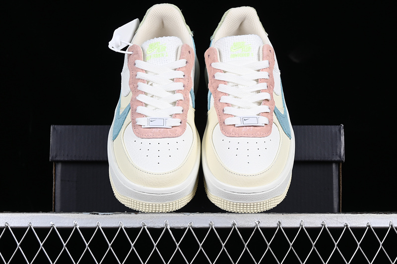 Air Force 1 Pltaform Pastel Leopard Sail/Honeydew/Arctic Orange/Copa 27