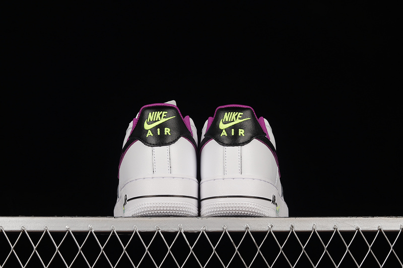 Air Force 1 Low 07 Just Do It White/Black/Purple 13