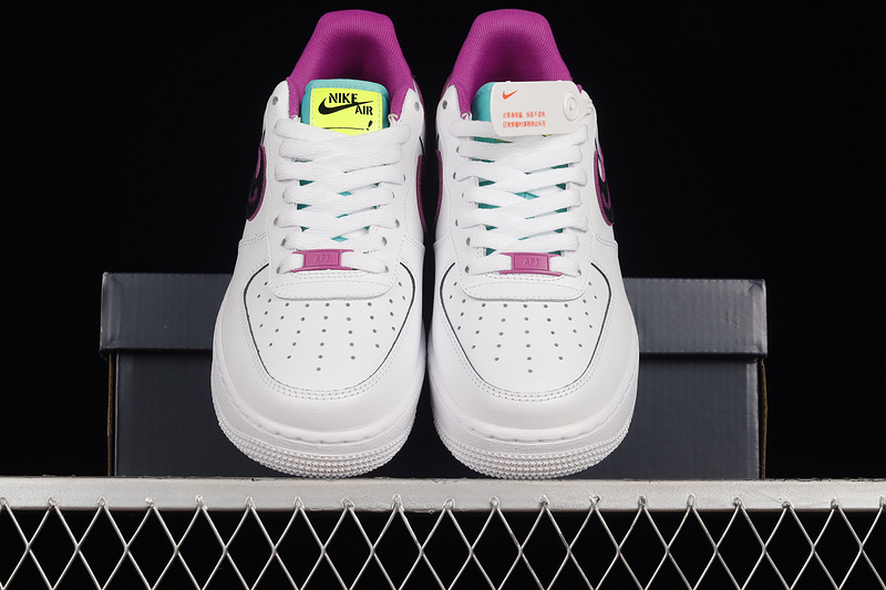 Air Force 1 Low 07 Just Do It White/Black/Purple 25