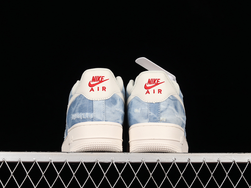 Air Force 1 Low 07 Denim Blue/Beige/Red 23