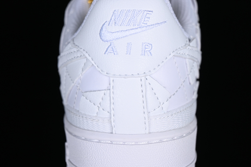 Billie Eilish X Air Force 1 Low White/White/White 5