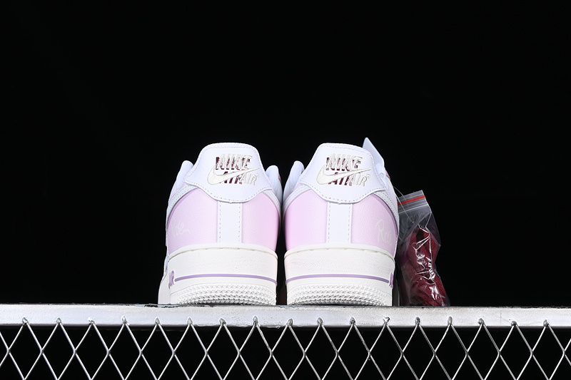 Nike Air Force 1 '07 Low White/Pink/Purple 9